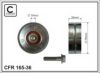 CAFFARO 165-36 Deflection/Guide Pulley, v-ribbed belt